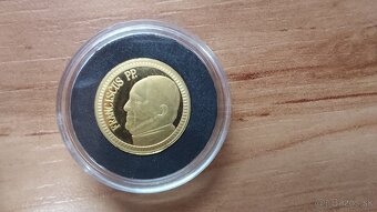 24 karátová zlatá minca - 4