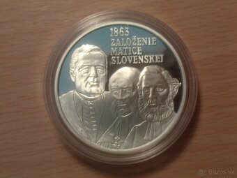 Matica slovenská 2013 PROOF – Investičné striebro - 4