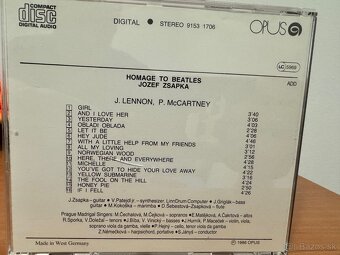 CD Jozef Zsapka - Homage To Beatles - 4