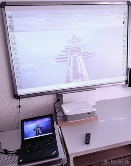 Interaktívny set- dotyková tabula 81"+projektor+držiak -top - 4