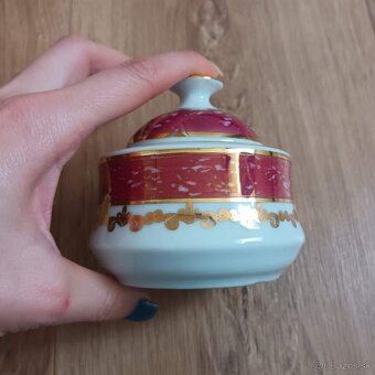 Porcelánová cukornička - 4