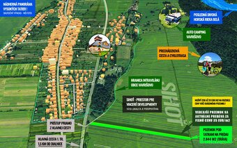 2844m2 pozemok LIPTOV TATRY, pri Hlavnej CESTE a SIEŤACH - 4