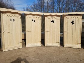 Latrina, Toi Toi, WC, toaleta,údiareň,sklad náradia. - 4