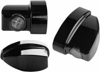 HEINZ BIKES NANO SERIES WINGLETS LED TURN SIGNAL-BLACK - 4