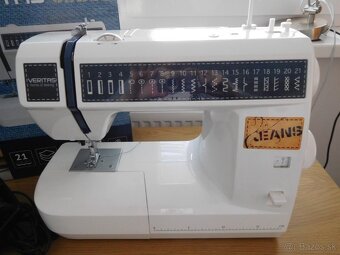 Šijací stroj VERITAS JEANS, 21 programov, - 4