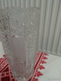 Mala - bruseny kristal vaza - 4