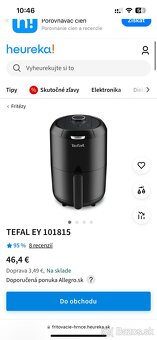 Tefal teplovzdušná fritéza - 4