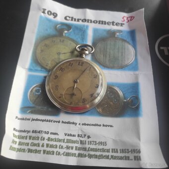 Vreckové hodinky Chronometer - 4