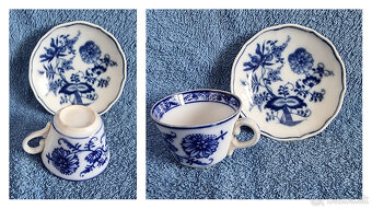 Starožitná porcelánová šálka - Viedeň - 4