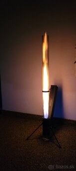 Terasový ohrievač,záhradné svetlo,rocket stove. - 4