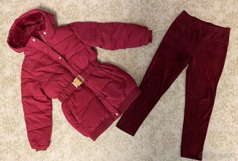 Bunda dievča 140- komplet - 4