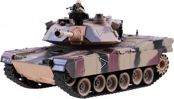 Tank na diaľkové ovládanie US M1A2 1:18 - 4