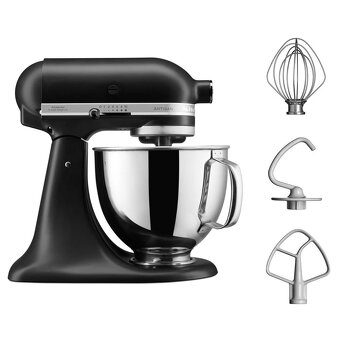 nový Kuchynský robot 5KSM125 4,8 l, matná čierna - 4