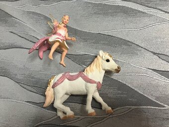 Schleich kone, stajna,doplnky - 4