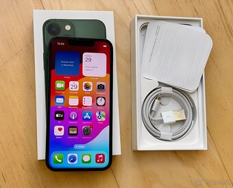 iPhone 13 Zelená BATERIE 100% TOP - 4