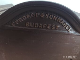 Predám starý trezor Fprokop&Schnabel Budapešť - 4