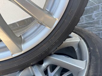 Hliníkové disky Mazda 5x114,3 R17 + nové zimné 205/50 R17 - 4
