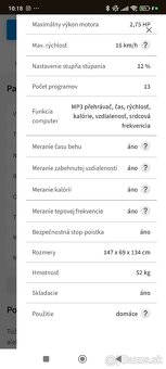 Bežecký pás , pás na behanie - 4