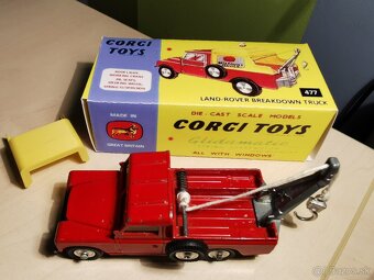 Corgi toys Land Rover odťahovka - 4