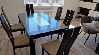 Jedálenský stôl so 6 stoličkami - 4