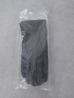 Pánske kožené rukavice čierne na zimu - 4