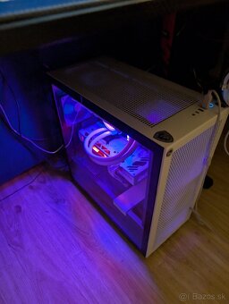Výkonný herný PC – i9-12900KF + RX 7800 XT – biely RGB build - 4