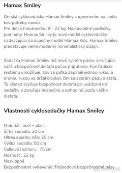 Detská sedačka na bicykel - 4