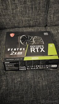 RTX 3050 8GB, MSI Ventus 2x XS - 4