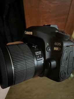 Predám digitalnu zrkadlovku Canon EOS 80D - 4