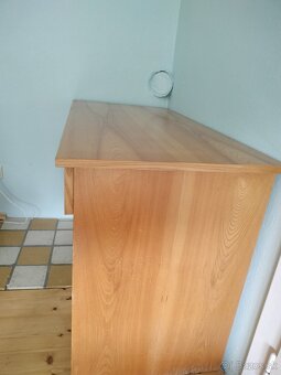 Písací drevený stolík - 4