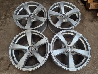 5x112 r17 ET38 x 8J elektróny ŠKODA, VW, SEAT, AUDI - 4