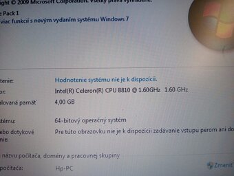 predám notebook HP ELITEBOOK 8460P ,WINDOWS 7. - 4