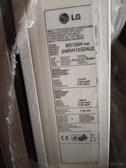 Nástenná splitová klimatizácia LG S12AHP - 4