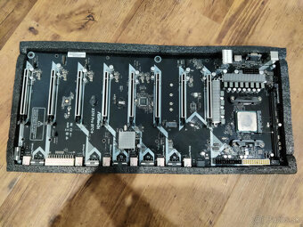 ASRock X370 PRO BTC+, A6-9500 - 4