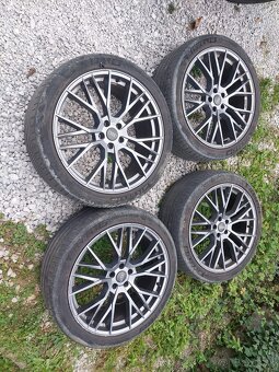 Predám elektróny 5x112 255/40 R21 letne - 4