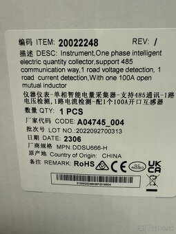 Jednofázový smartmeter Huawei DDSU666-H - 4