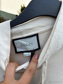 Gucci mikina krémová - 4