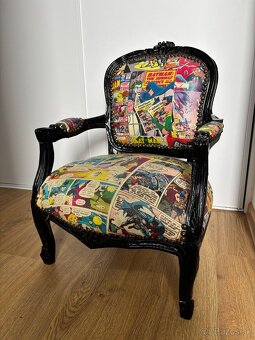 Detské retro Marvel kreslo - 4
