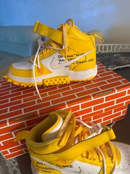 Air force off white varsity maize - 4