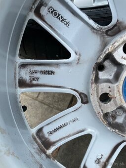 Hliníkové disky+letné pneu na Octavia 3, Mercedes w246 - 4
