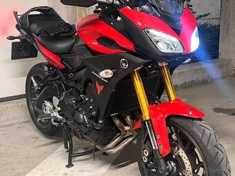 Tracer MT-09 (2015) – nové náplne, spojka, reťaz, servis Yam - 4