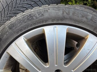 Predám AL disky Škoda 5x112 R17 + zimné pneu ZDARMA - 4