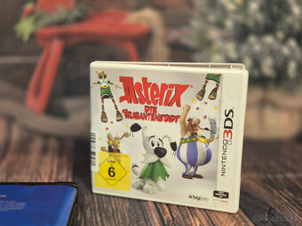 Nintendo 3DS XL, modré, hra Asterix a Obelix - 4
