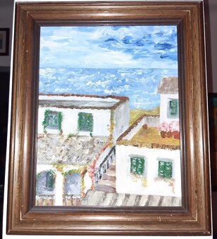 Obraz, olejomalba 30 x 35 cm - 4