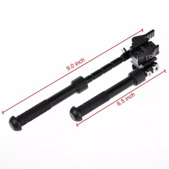 Bipod dvojnožka na weaver lištu a picantinny. - 4