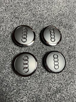 Predám stredové pukličky kolies s logom AUDI - 4
