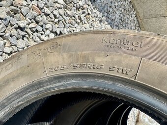 Letné komplety 205/55 R16 Runflat - plechový disk - 4