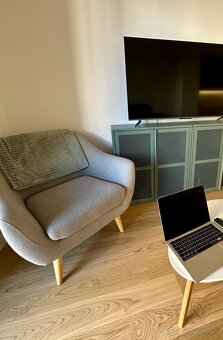 Sedacia súprava: dvojsedačka + kreslo + stolík - 4