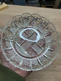 Krištáľove DEZERTNÉ TANIERIKY 14 cm 5 Kusov - 4