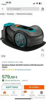 Roboticka kosacka gardena - 4